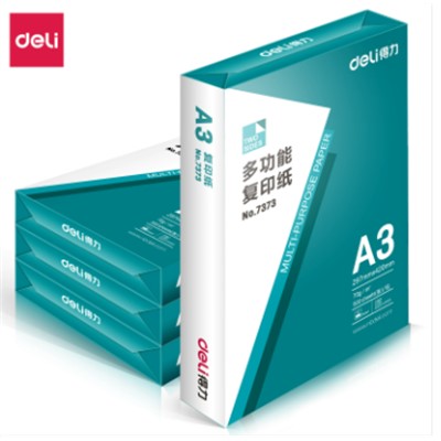 得力 7375 復(fù)印紙 木尚 A3-70g白色 4包/箱