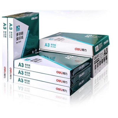 得力 NO7375 復(fù)印紙 A3 70g 4包/箱白色